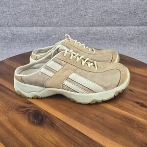 Soho Beige Mule Sneakers Women's Size 7.5 Slip On Comfort Shoes Casual